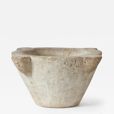 Large marble mortar France 18th century