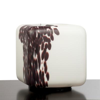 Large opaque glass table lamp by Giorgio de Ferrari