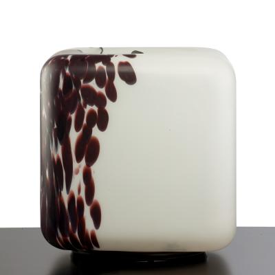 Large opaque glass table lamp by Giorgio de Ferrari