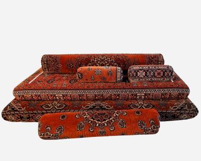 Large oriental style sofa Diwan Paris Paris France circa 1980