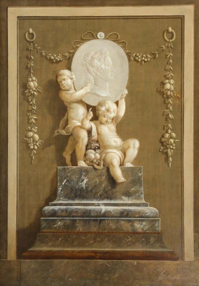 Large painting by Piet Sauvage