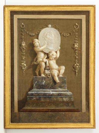 Large painting by Piet Sauvage