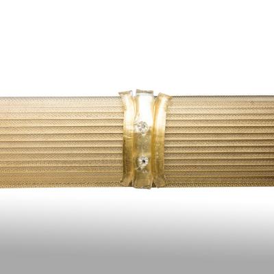 Large rectangular Gold Venetian Rigatello Mirror