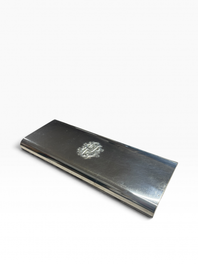 Large silver plated decorative box