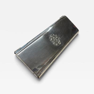 Large silver plated decorative box
