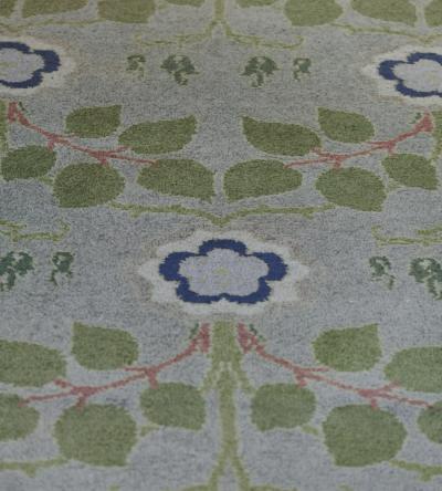 Large sized Antique Irish Donegal Rug