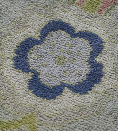 Large sized Antique Irish Donegal Rug