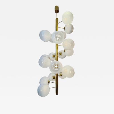 Large soap bubbles chandelier Italy 2020