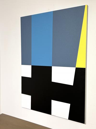 Larry Bentley Convergence Acrylic on Canvas