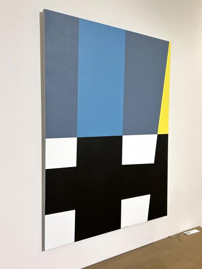 Larry Bentley Convergence Acrylic on Canvas