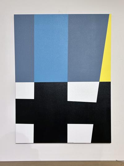Larry Bentley Convergence Acrylic on Canvas