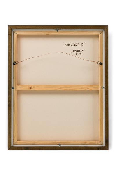 Larry Bentley Larry Bentley Contemporary Abstract Framed Acrylic on Canvas Painting Titled 