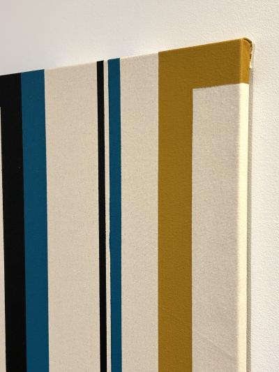 Larry Bentley STRIPE Acrylic on Canvas