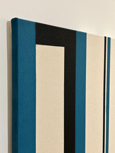 Larry Bentley STRIPE Acrylic on Canvas