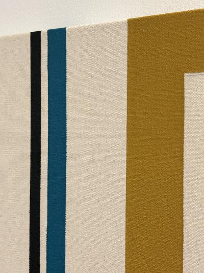 Larry Bentley STRIPE Acrylic on Canvas