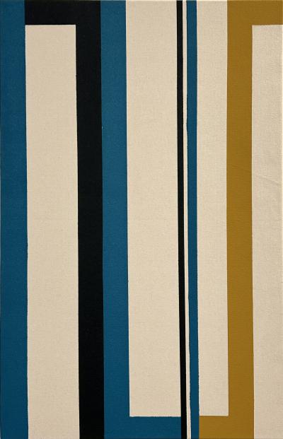 Larry Bentley STRIPE Acrylic on Canvas