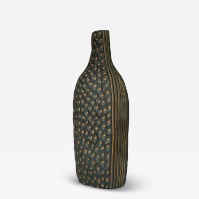 Larry Halvorsen Larry Halvorsen Studio Pottery Sgraffito Vase