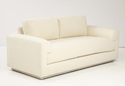 Larry Laslo Larry Laslo Directional Boucle Sofa Pair available