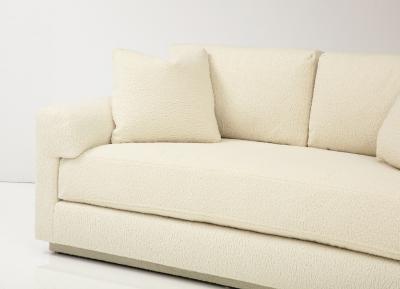 Larry Laslo Larry Laslo Directional Boucle Sofa Pair available