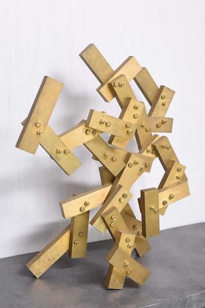 Larry Mohr Large and Rare American Abstract Bronze Sculpture Larry Mohr