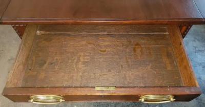 Late 18C Scottish Regency Large Pembroke or Library Table