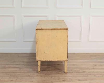 Late 18th Century Alsatian Pine Chest of Drawers with Original Paint