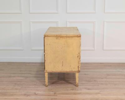Late 18th Century Alsatian Pine Chest of Drawers with Original Paint
