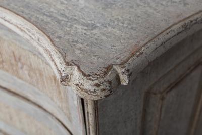 Late 18th Century Baroque Painted Chest Of Drawers