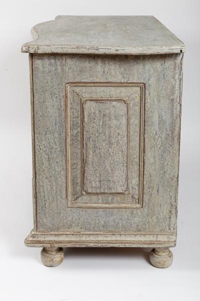 Late 18th Century Baroque Painted Chest Of Drawers