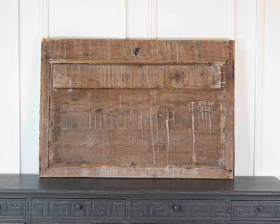 Late 18th Century French Carved Boiserie Panel with Original Paint
