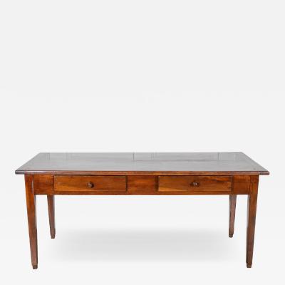 Late 18th Century Italian Neoclassical Walnut Writing Table