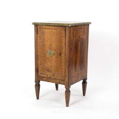 Late 18th Century Italian Single Door Cabinet Circa 1780 
