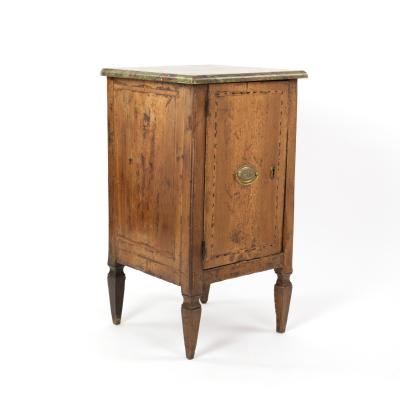 Late 18th Century Italian Single Door Cabinet Circa 1780 
