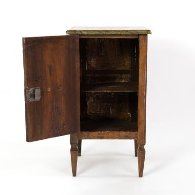 Late 18th Century Italian Single Door Cabinet Circa 1780 