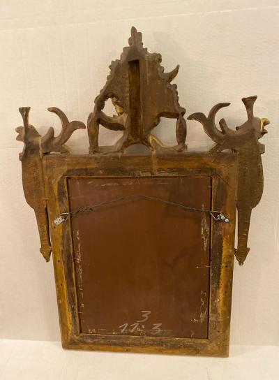 Late 18th Century Louis XVI Giltwood Mirror
