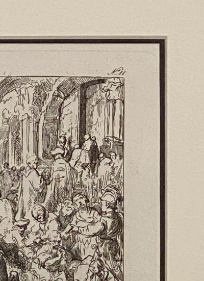 Late 18th Century Rembrandt Etching 11 by Francesco Novelli