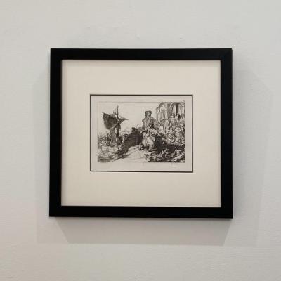 Late 18th Century Rembrandt Etching 11 by Francesco Novelli