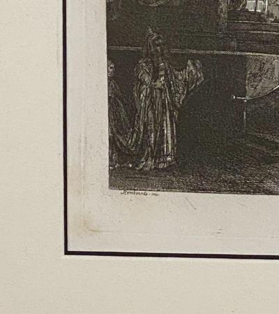 Late 18th Century Rembrandt Etching 5 by Francesco Novelli