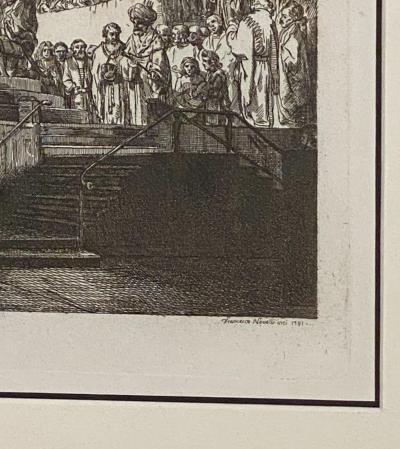 Late 18th Century Rembrandt Etching 5 by Francesco Novelli