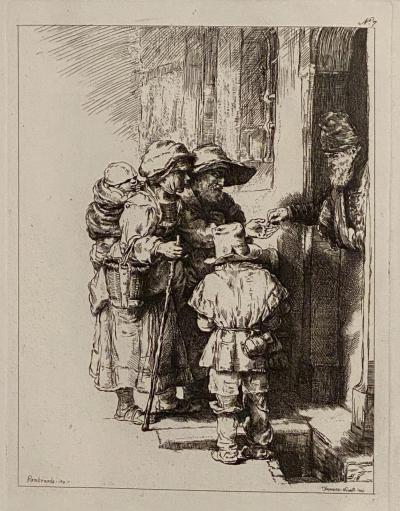 Late 18th Century Rembrandt Etching 7 by Francesco Novelli