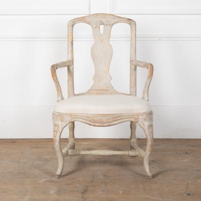 Late 18th Century Rococo Armchair