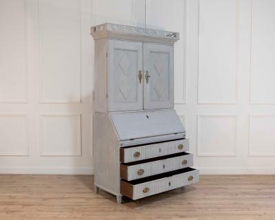 Late 18th Century Scandinavian Two Part Secretary Circa 1790