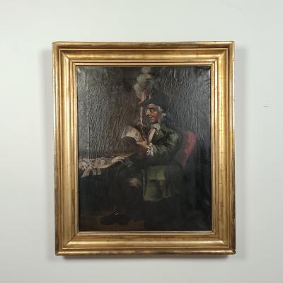 Late 18th Early 19th Century Painting of a Gentleman