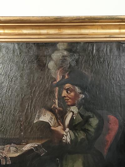 Late 18th Early 19th Century Painting of a Gentleman
