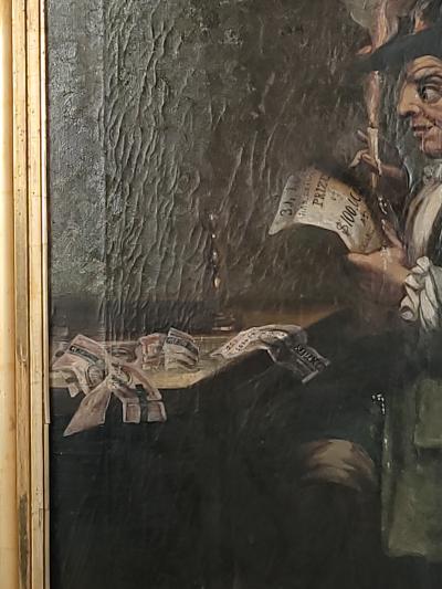Late 18th Early 19th Century Painting of a Gentleman