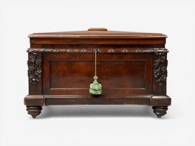 Late 18th Early 19th Century Wine Cooler Cellarette Rosewood Regency Lead