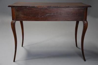 Late 18th century French walnut side table with superb rich patina