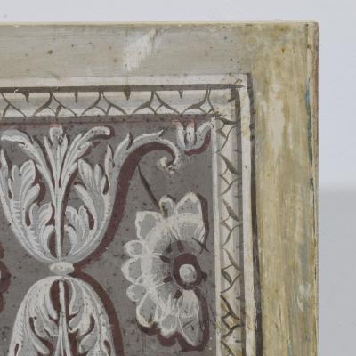 Late 18th century Italian Neo Classical Hand Painted Panel