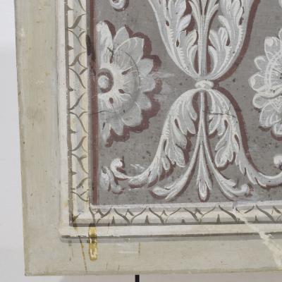 Late 18th century Italian Neo Classical Hand Painted Panel