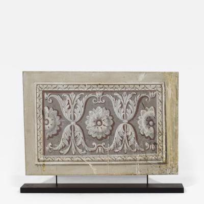 Late 18th century Italian Neo Classical Hand Painted Panel